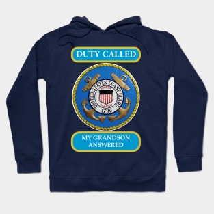 DutyCalledCoastGuard Grandson Hoodie